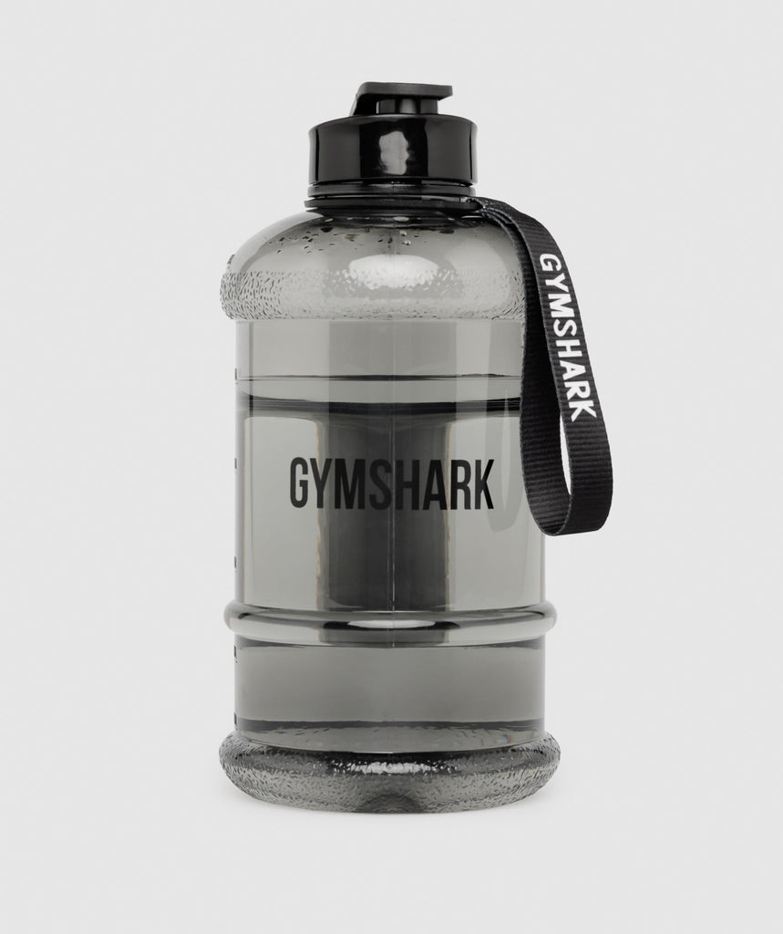 Gymshark 1.3L Water Bottle Black Gymshark