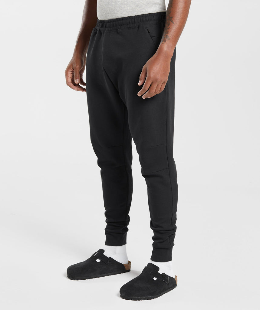 Gymshark Rest Day Knit Joggers Black Gymshark