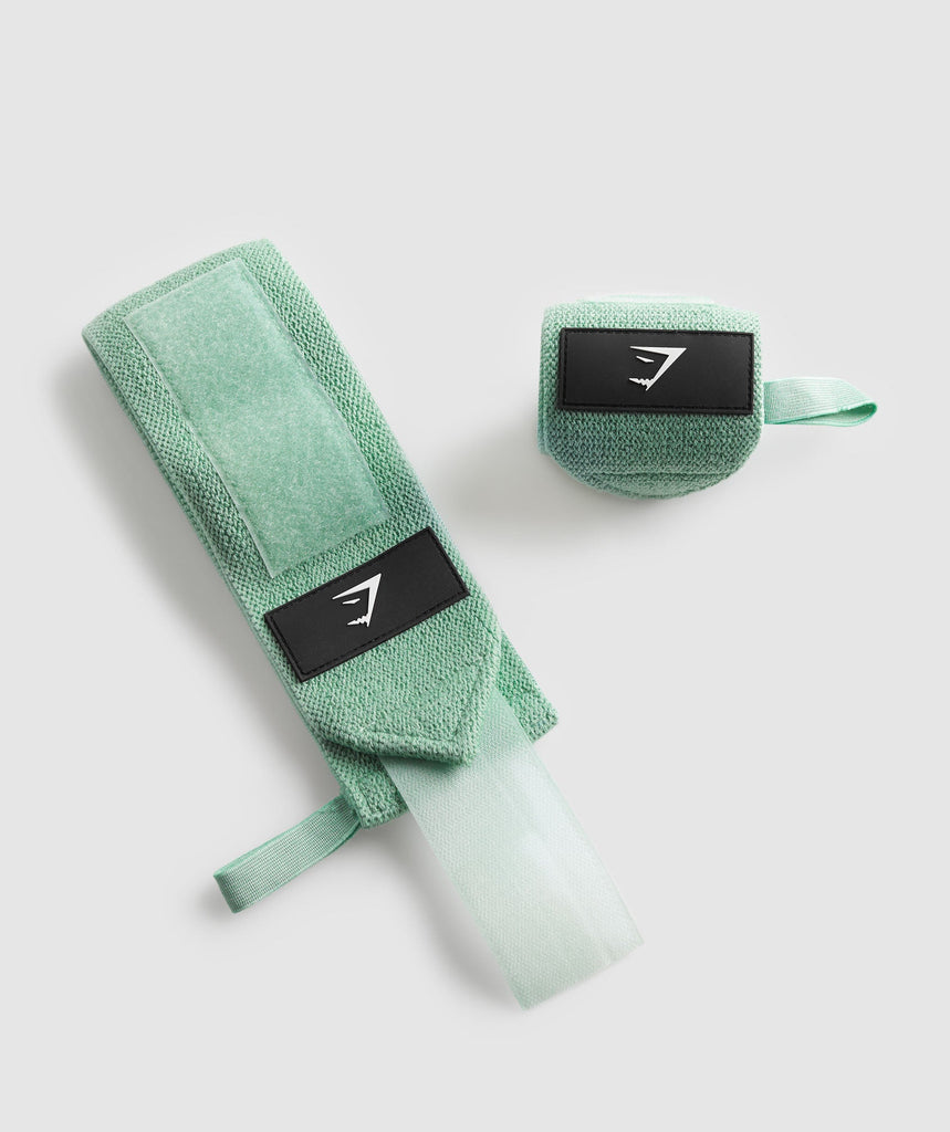 Gymshark Wrist Straps Lido Green Gymshark