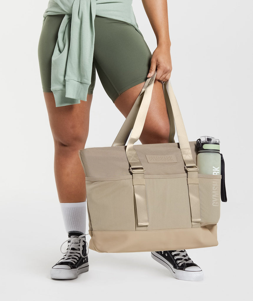 Gymshark Everyday Tote Cement Brown Gymshark