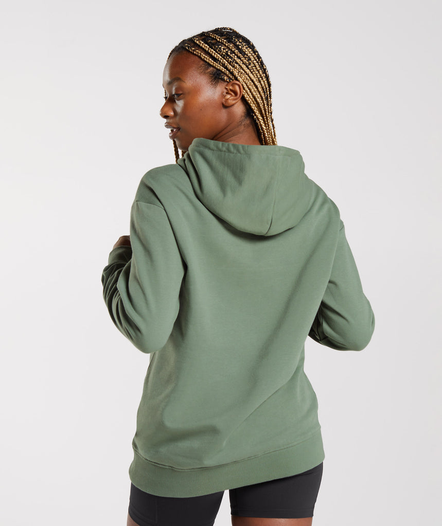 Gymshark Training Oversized Hoodie Willow Green Gymshark