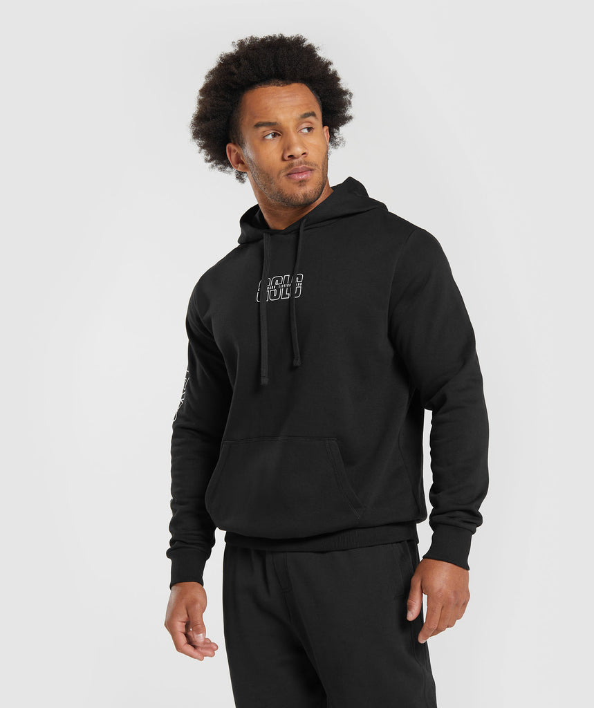 Gymshark Lifting Club Hoodie - Black | Gymshark