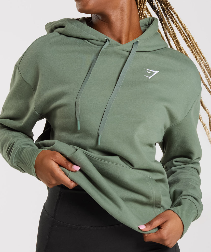 Gymshark Training Oversized Hoodie Willow Green Gymshark
